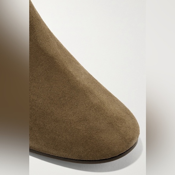 Isabel Marant Brown Dicker Suede Low Western Cowboy Boots sz 36.5 - Picture 3 of 9